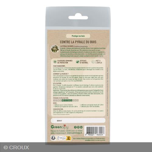 POCHETTE prépayée Trichotop buxus contre la pyrale du buis trichotop buxus Contre la pyrale du buis