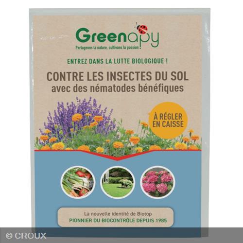 CARNET prépayé de lutte biologique contre les insectes du sol lutte biologique Contre les insectes du sol