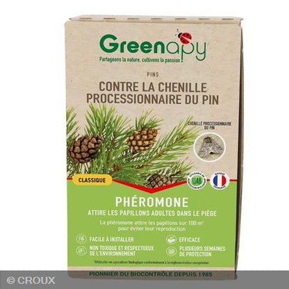 PHEROMONE contre la chenille processionnaire du pin longue durée – Thaumetopoea pityocampa pheromone Contre la processionnaire du pin