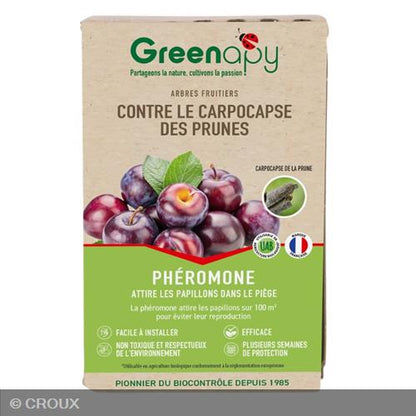 PHEROMONE contre le carpocapse des prunes – Cydia funebrana phéromone Contre le carpocapse des prunes